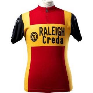 👉 Wielershirt Magliamo - Raleigh Creda Retro 1980 (Korte Mouwen)