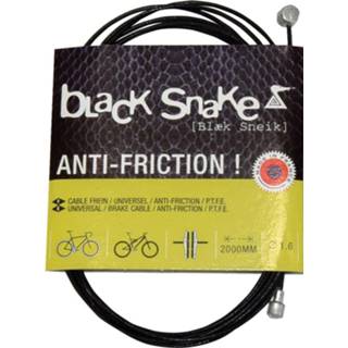 👉 Remkabel zwart Transfil Black Snake PTFE Brake Cable - Remkabels 3700086800521