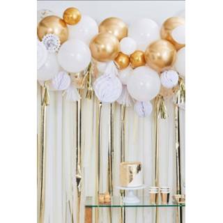 👉 Ballon goud One Size Ginger Ray Fancy Metallic Ballonnen Krans, Gold