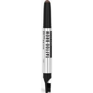 👉 Tattoo bruin One Size Deep Brown Maybelline Brow Lift Stick,