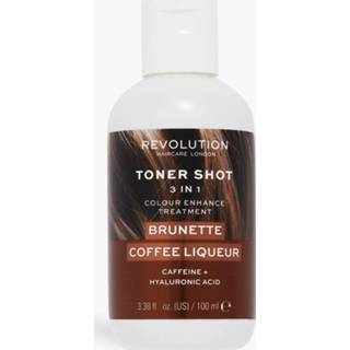 👉 Toner One Size coffee Revolution Hair Shot Brunette Coffee,