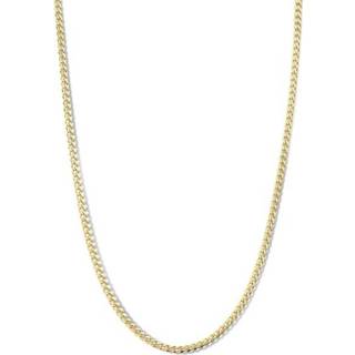 👉 Hals ketting zilveren active Verguld Collier met Gourmette Schakels