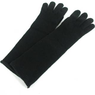 👉 Glove zwart onesize vrouwen Pre-owned Gloves Hermès Vintage , Dames