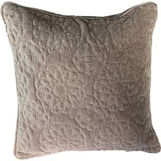 👉 Ornament beige onesize vrouwen quilted putetrekk tirillm , Dames