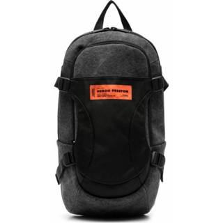 👉 Backpack zwart onesize mannen Hmnb016S22Fab001 Heron Preston , Heren