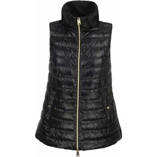 👉 Gilet zwart vrouwen Padded Zip-Fastening Herno , Dames