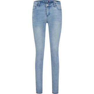 👉 Lichte jeans blauw vrouwen Florez Charmeur Slim Fit Mid Rise - Denim , Dames