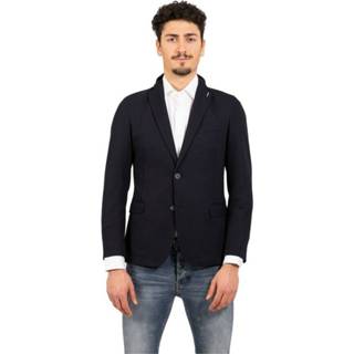 👉 Blazer blauw mannen Mengoni oxford Stimm , Heren