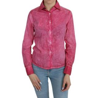 👉 Shirt lange mouw roze vrouwen Collared Long Sleeve Ermanno Scervino , Dames