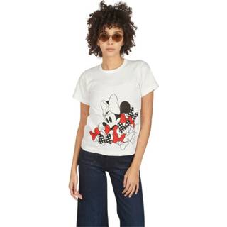 👉 Print T-shirt wit l vrouwen Minnie Graphic Comme des Garçons , Dames