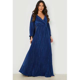 👉 Mix & Match Kimono Bruidsmeisjes Jurk, Navy