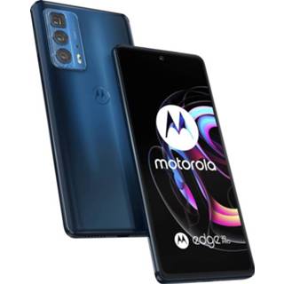 👉 Smartphone blauw Motorola Edge20 Pro 5G 256 GB 17 cm (6.7 inch) Donkerblauw Android 11 Hybrid-SIM