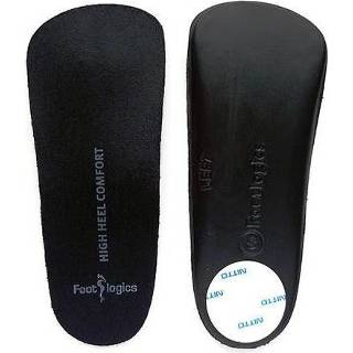 👉 Footlogics High Heel Inlegzolen - XS - Zwart