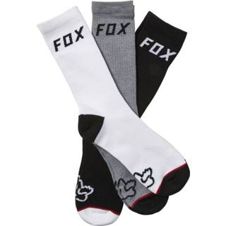 👉 Fox Racing Fheadx Crew Sock 3 Pack - Sokken