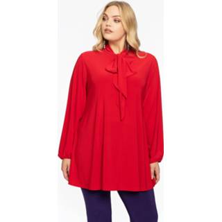 👉 Tuniek wide bottom met strik DOLCE 42/44 red