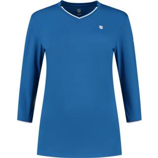 👉 Longsleeve blauw XS vrouwen K-Swiss Hypercourt 2 Dames