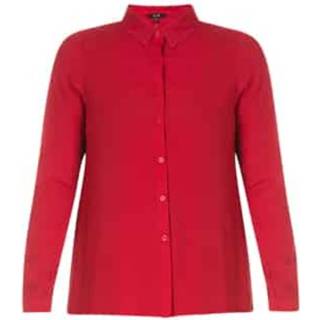 👉 Blous rood vrouwen Blouse Yest , Dames