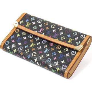 👉 Portemonnee zwart onesize vrouwen Pre-owned Murakami Edition International Wallet Louis Vuitton Vintage , Dames