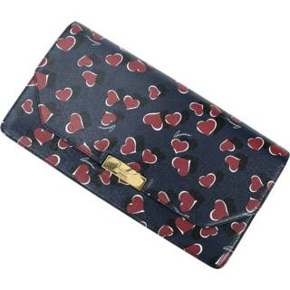 👉 Clutch blauw onesize vrouwen Pre-owned Heartbeat Print Gucci Vintage , Dames