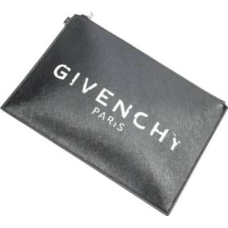 👉 Clutch zwart onesize vrouwen Logo Zip Givenchy Pre-owned , Dames