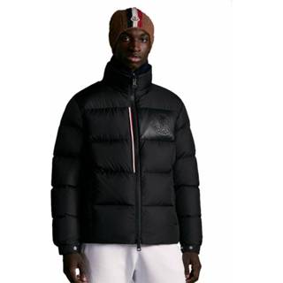 👉 Downjacket zwart l mannen Padded Hooded Down Jacket Moncler , Heren