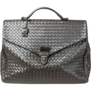 👉 Business tas grijs onesize vrouwen Pre-owned Intrecciato Bag Bottega Veneta Vintage , Dames