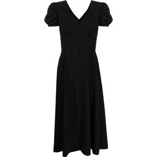 👉 Dress zwart vrouwen Saloni , Dames