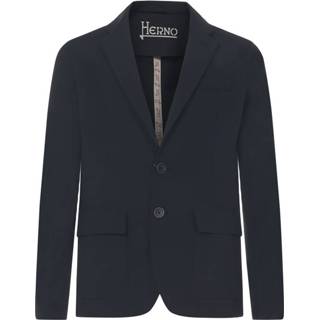 👉 Blazer zwart mannen Single-Breasted Fitted Herno , Heren