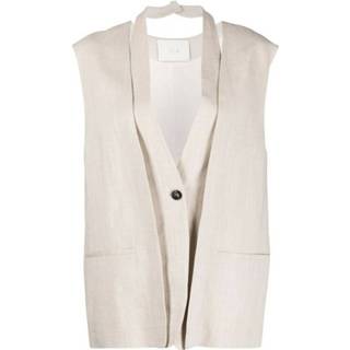 👉 Gilet beige vrouwen 080311 010317 Tela , Dames
