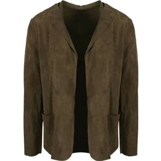 👉 Blazer bruin suede mannen Salvatore Santoro , Heren