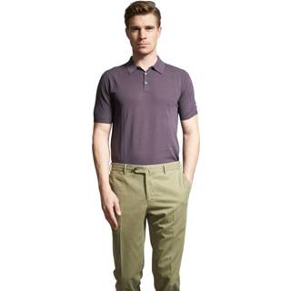 👉 Poloshirt paars mannen Polo Shirt Zanieri , Heren