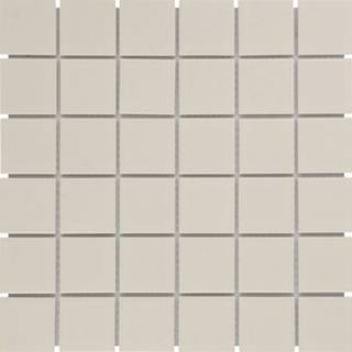 👉 The Mosaic Factory Barcelona mozaïektegel (mat 309x309mm) - Cream Glossy 8719699050037