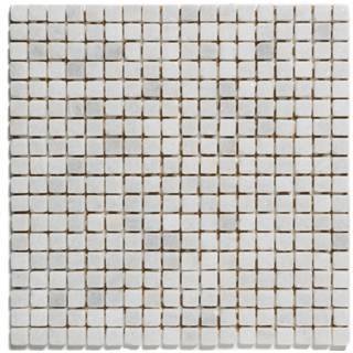 👉 Marmer The Mosaic Factory Natural Stone mozaïektegel 30x30cm - Cararra Anticato 8710345014014