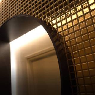 👉 Goud The Mosaic Factory Barcelona mozaïektegel (mat 300x300mm) - Gold Metalic 8719699053182