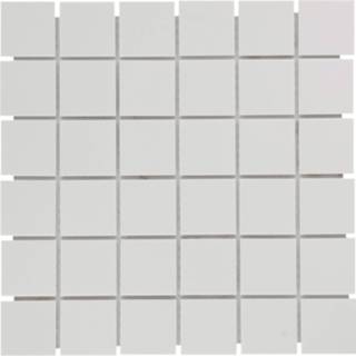 👉 Wit The Mosaic Factory London mozaïektegel (mat 309x309mm) - Super White 8719699051409