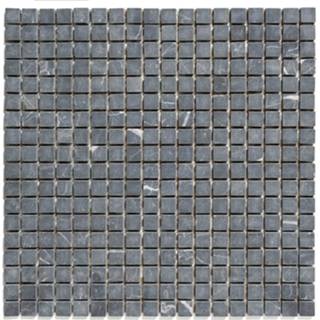 👉 Marmer The Mosaic Factory Natural Stone mozaïektegel 30x30cm - Nero Anticato 8710345014014