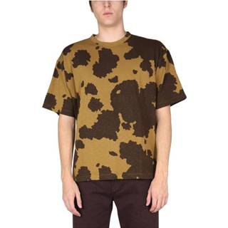 👉 Print T-shirt bruin l mannen Cow YMC You Must Create , Heren