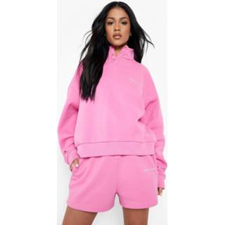 👉 Tall Dsgn Studio Trainingspak Met Trui En Shorts, Pink