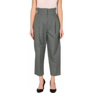 👉 Chino groen vrouwen Pantaloni Chinos Tela , Dames