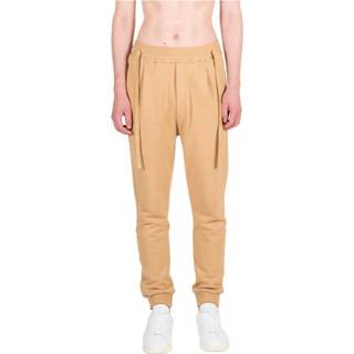 👉 Sweatpant beige mannen Wheat Laces Sweatpants Junli , Heren