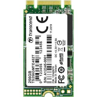 👉 Transcend MTE452T 256 GB NVMe/PCIe M.2 SSD 2242 harde schijf NVMe PCIe 3.0 x2 Retail TS256GMTE452T