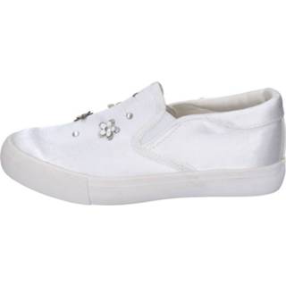 👉 Lumberjack wit vrouwen Slip on Bambina in tessuto , Dames 9145368137560