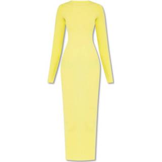 👉 Pencil geel m vrouwen dress Heron Preston , Dames