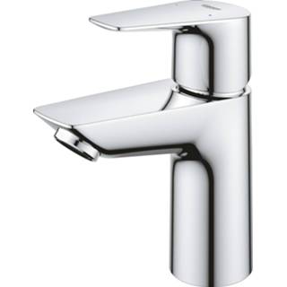 Wastafelmengkraan chroom GROHE BauEdge 1-gats S-Size met gladde body 17,4 cm,