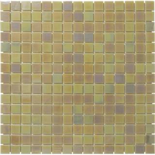 👉 Glas The Mosaic Factory Amsterdam Pearl Quartz mozaïektegel 32x32cm - Light Cream 8719699051294