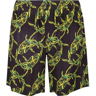 👉 Bermuda zwart mannen Shark-Print Msgm , Heren