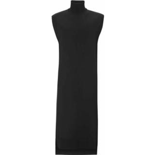 👉 Coltrui zwart XL vrouwen SRMarla midi-jurk gebreid Soft Rebels , Dames