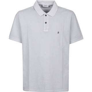 👉 Poloshirt grijs XL mannen Polo Shirt Dondup , Heren