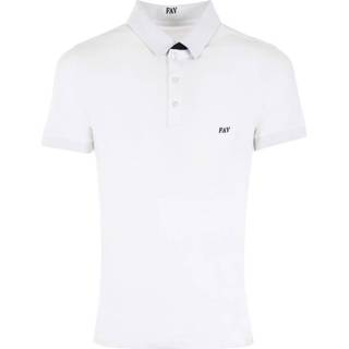 👉 Poloshirt wit XL mannen Polo Shirt Fay , Heren