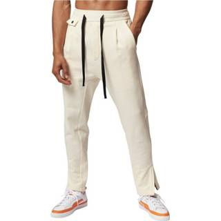 👉 Sweatpant beige m mannen Sweatpants Junli , Heren